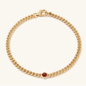 ISO I’m not selling I’m in Search of Merjuri Chunky curb Gemstone bracelet